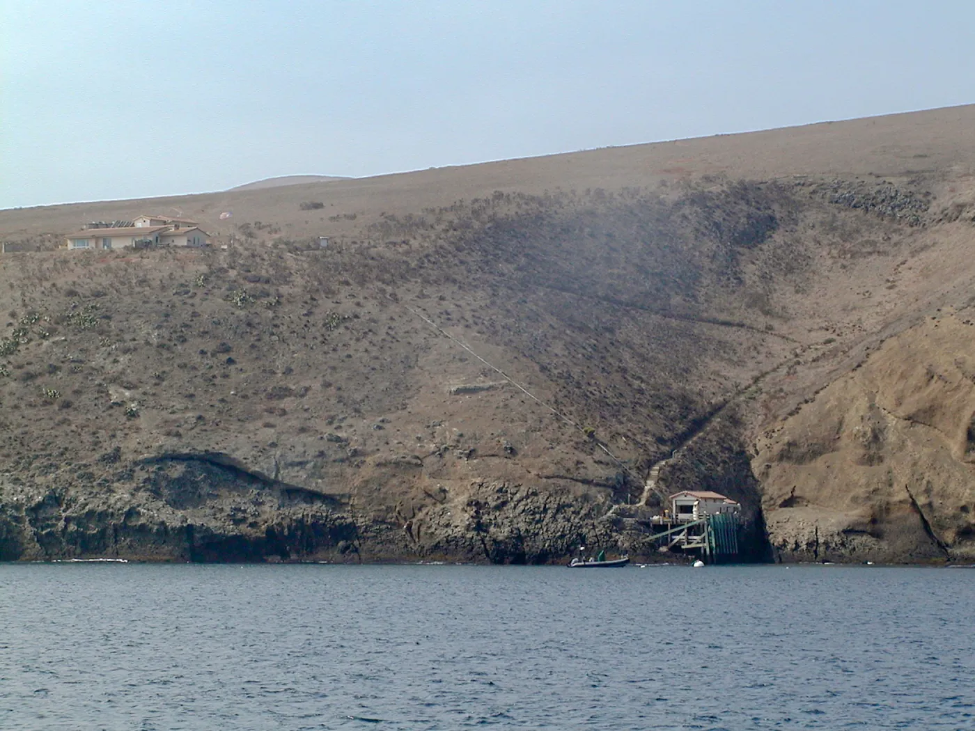 Santa Barbara Island Trip, Landing Cove