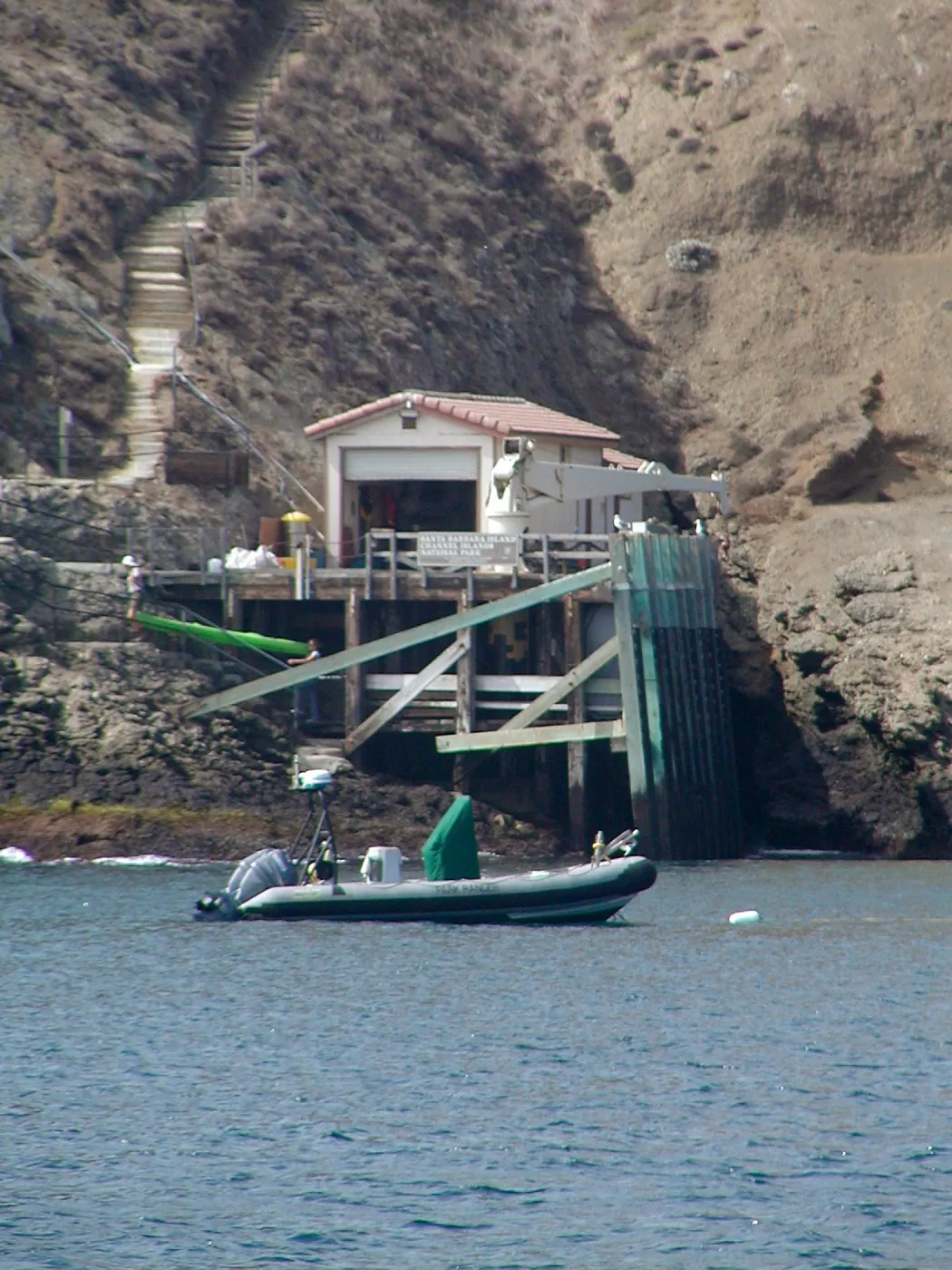 Santa Barbara Island Trip, Landing Cove