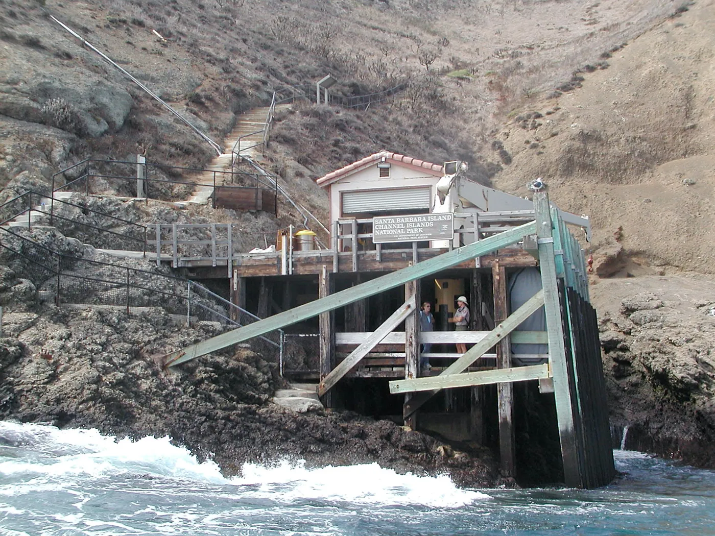 Santa Barbara Island Trip, Landing Cove