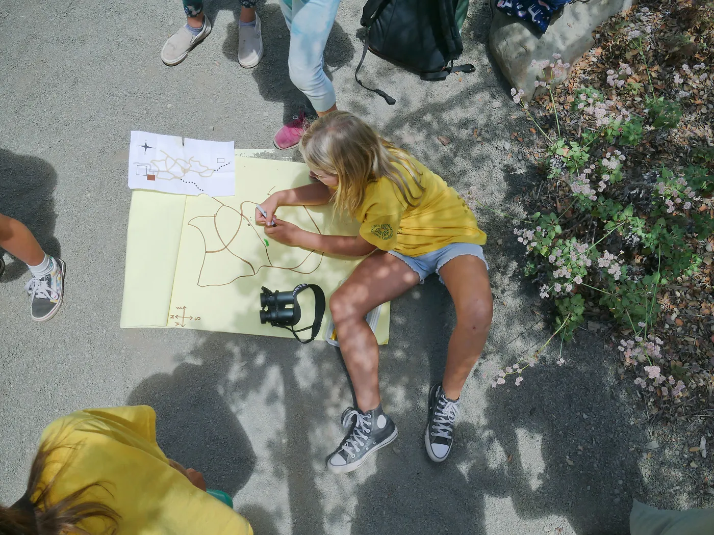 Jr. Naturalist Summer Camp Create a Map Activity
