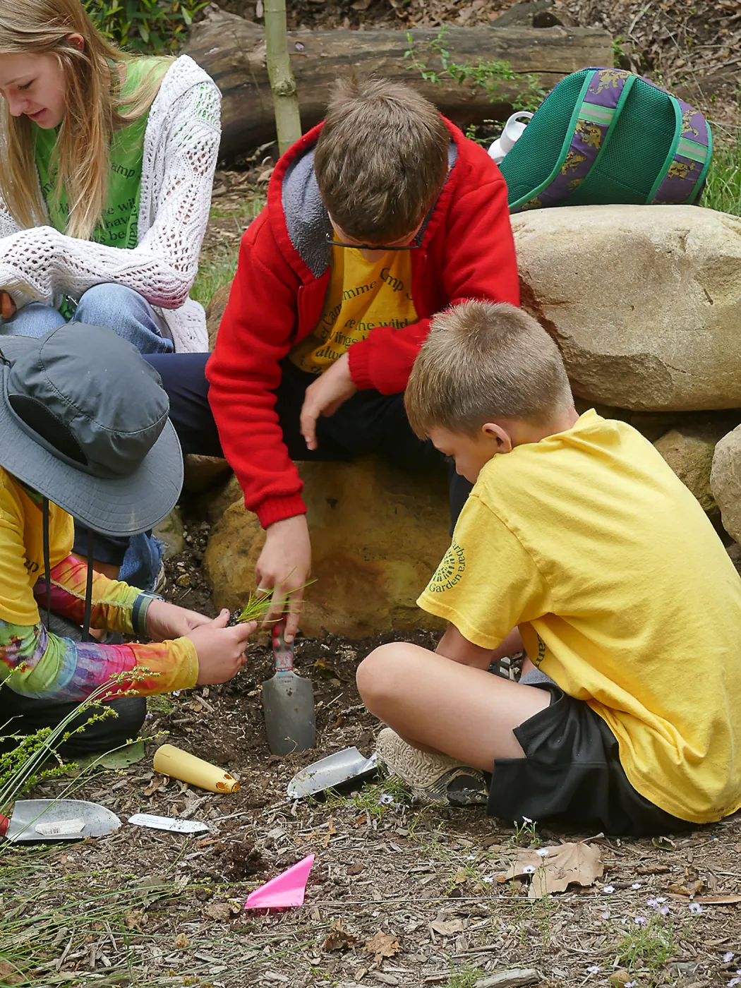 Neighbors in Nature Camp, Planting activity