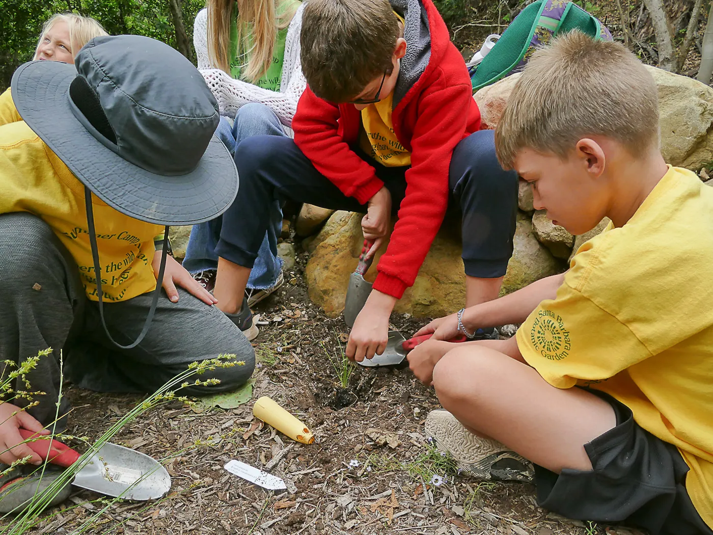 Neighbors in Nature Camp, Planting activity