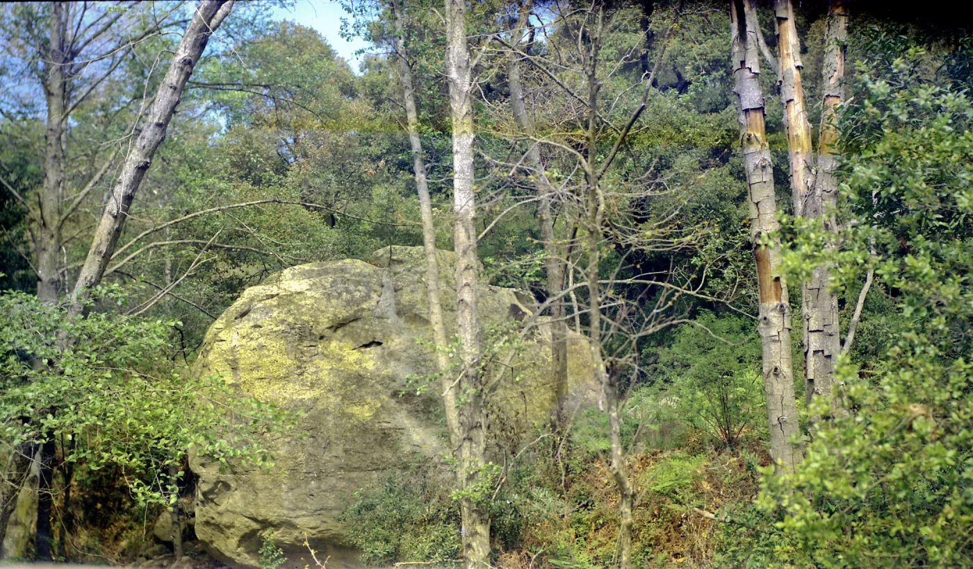 Boulder in Mission Creek