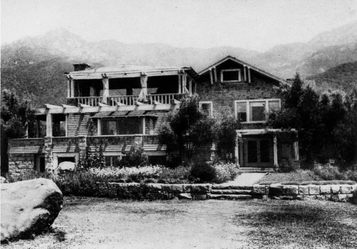 Gane / Lotterhos, Location of Santa Barbara School in 1910