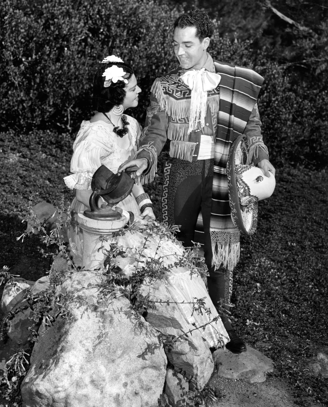 SBBG Sundial with Spanish Dancers