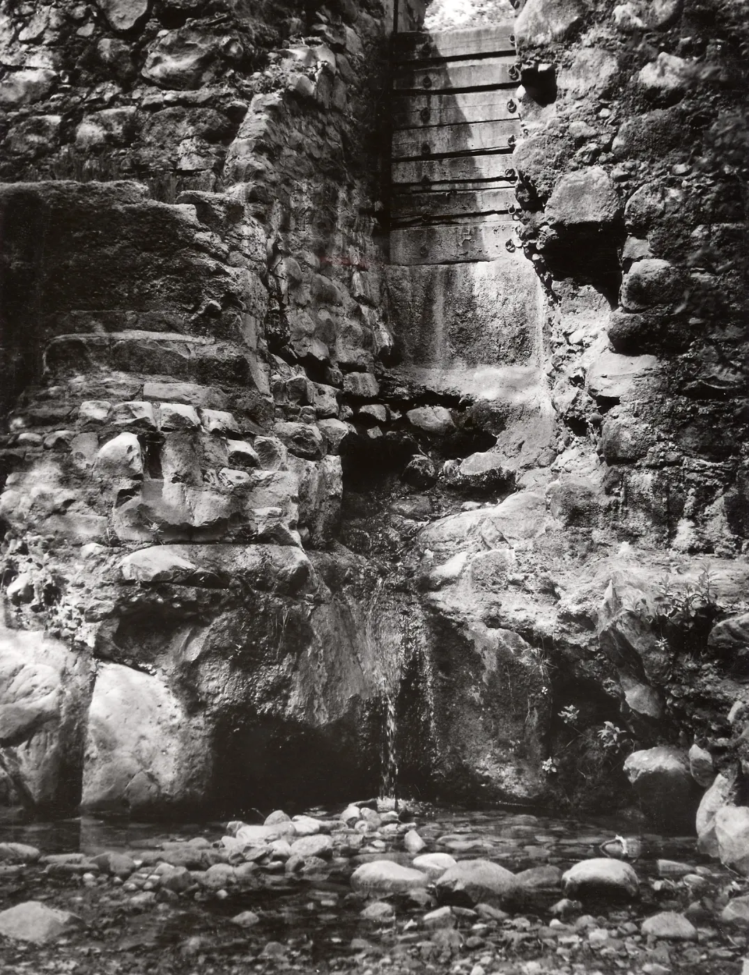 waterfall, Mission Dam