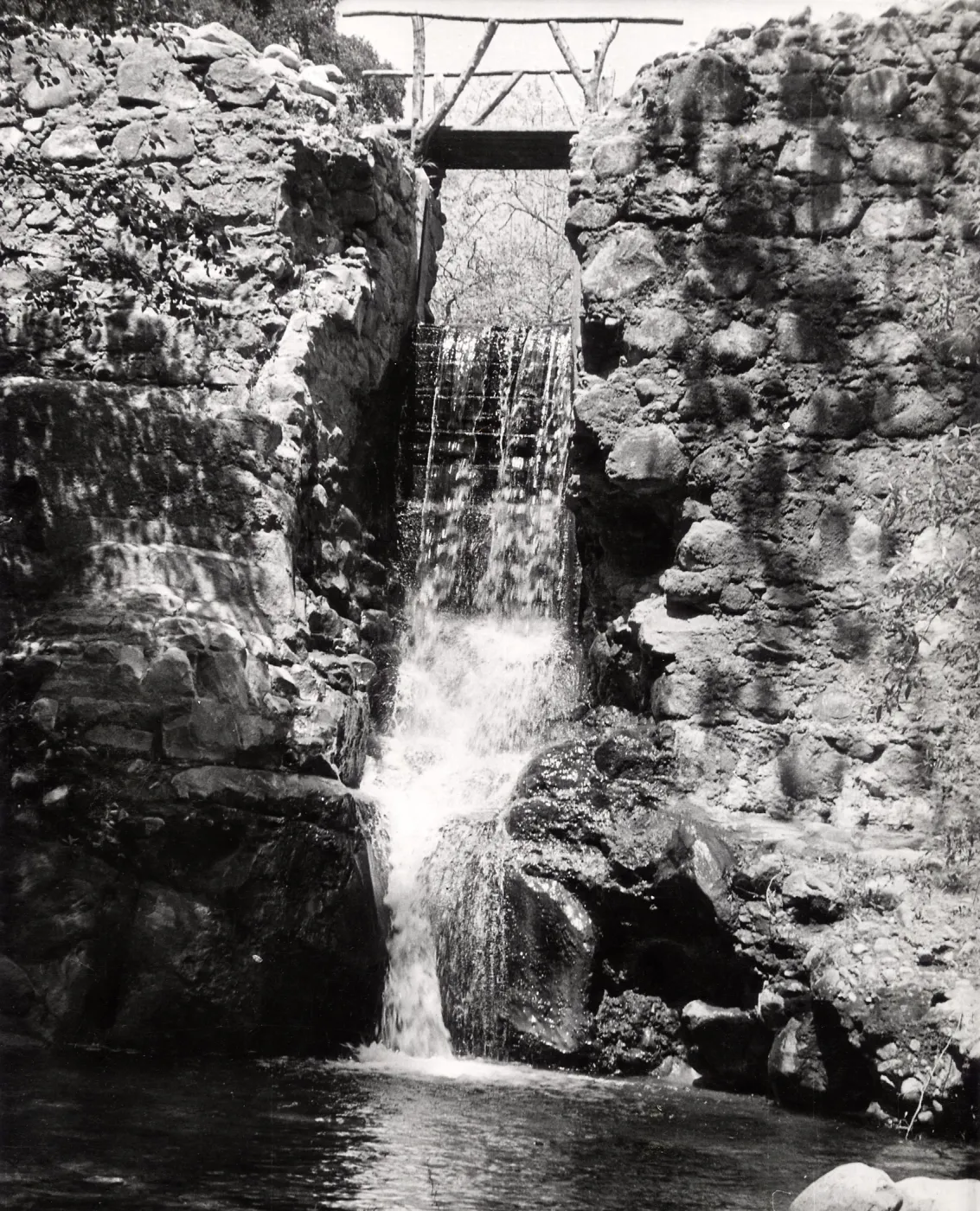 below Old Mission Dam