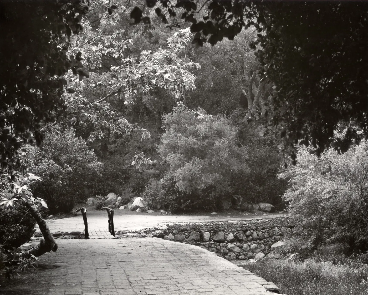 top of Mission Dam, before 1969