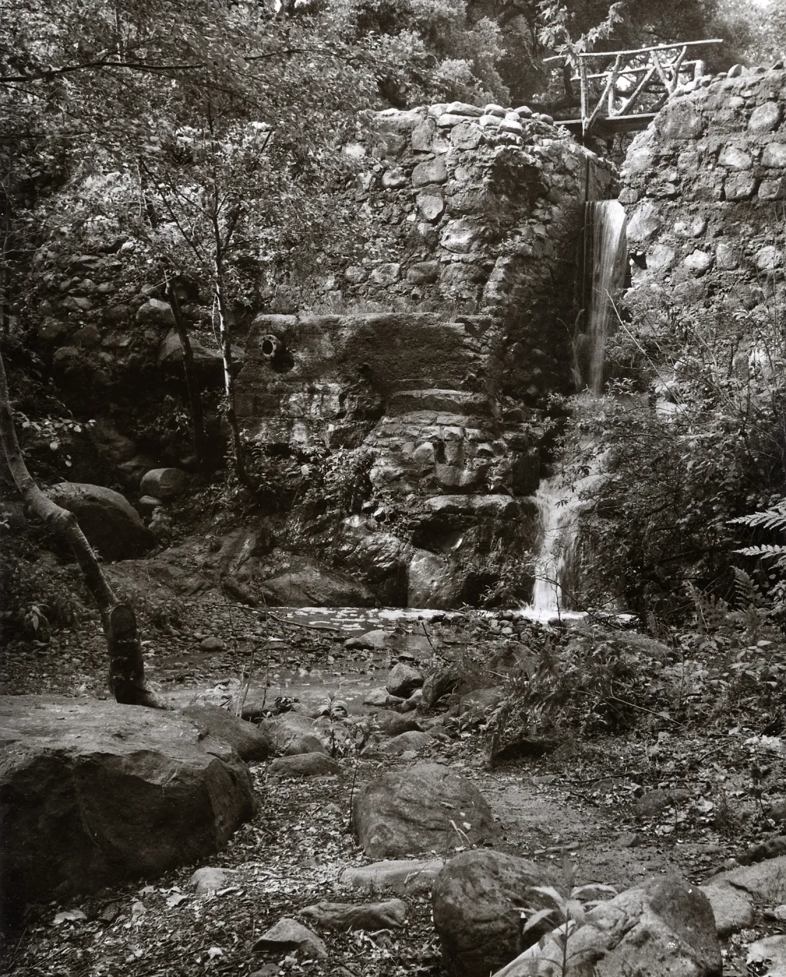 Mission Creek, below Mission Dam