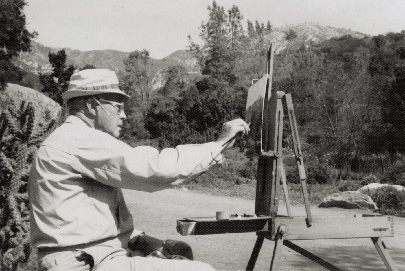 Artist in the Garden