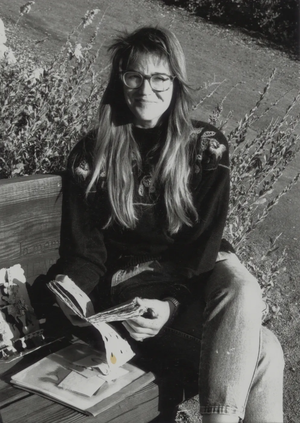 Karen Paust, instructor, â€˜Create a Nature Notebook' for children