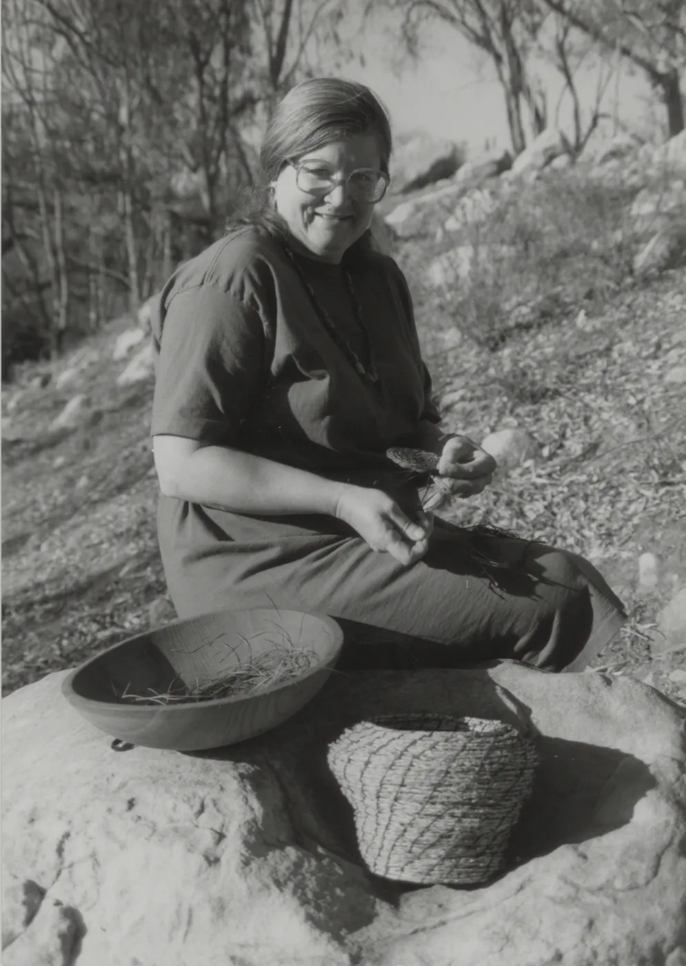Patricia Campbell, Basketry Class Instructor