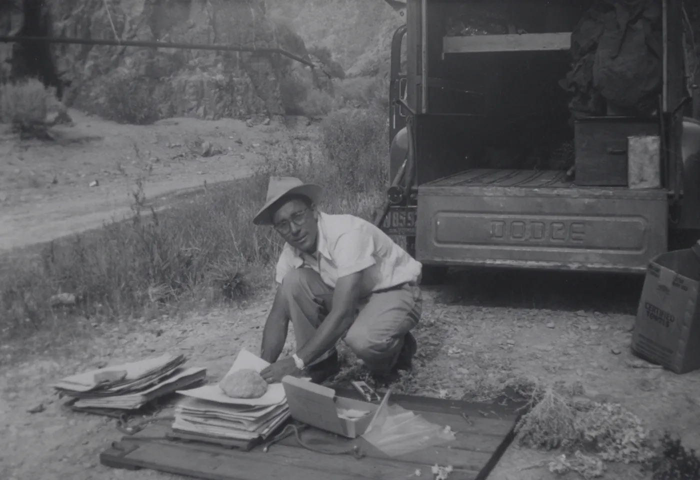Dick Williams, Panamint Mountains, 1954