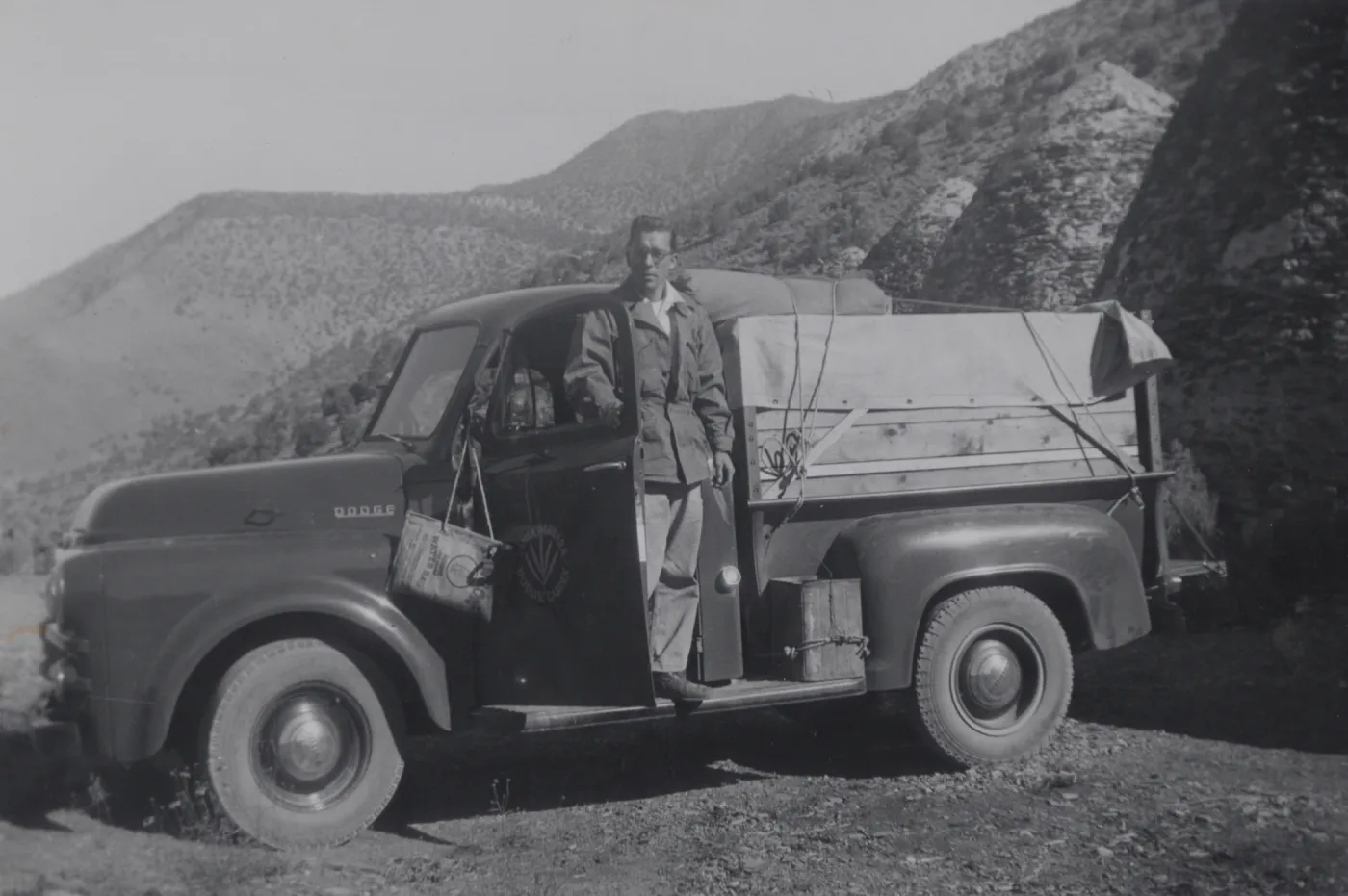 Dick Williams, Wild Rose, Panamint Mountains, 1954