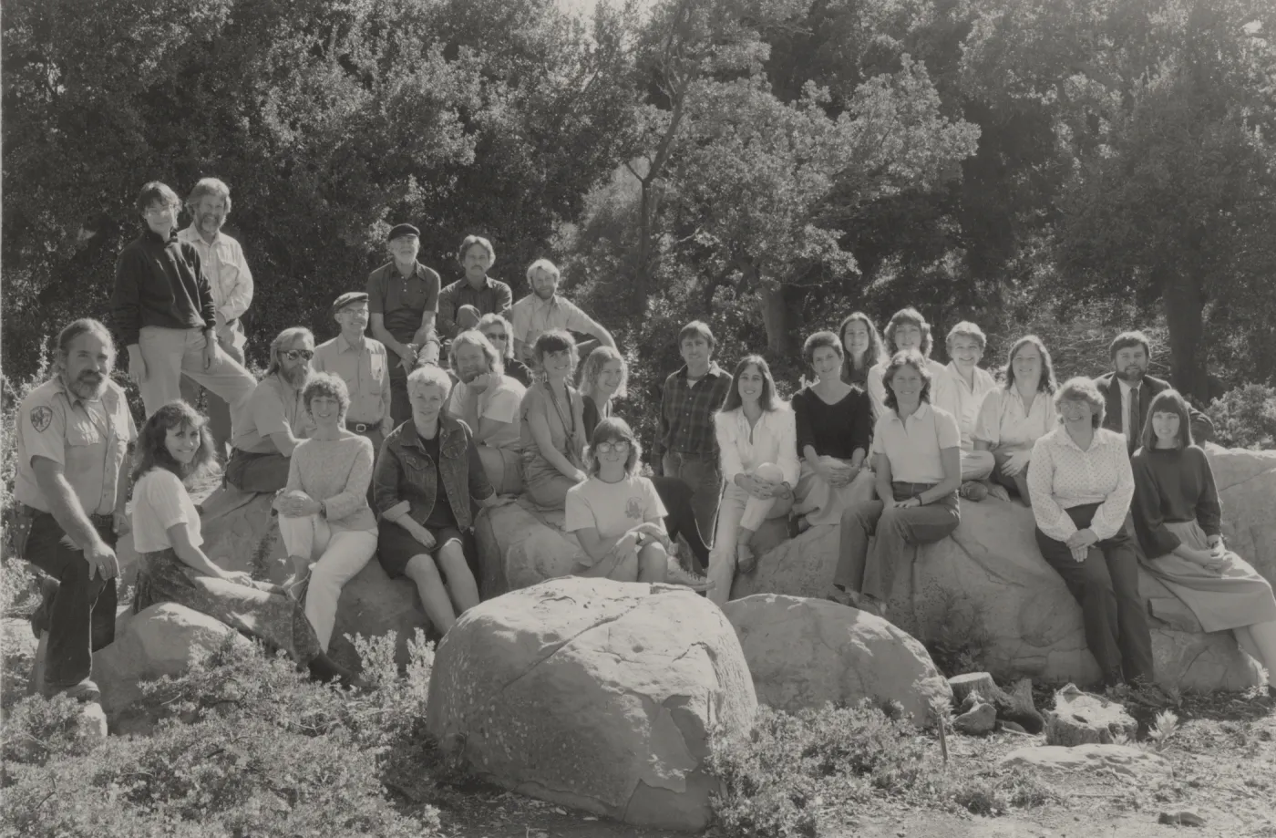 Staff Group Photo 1986