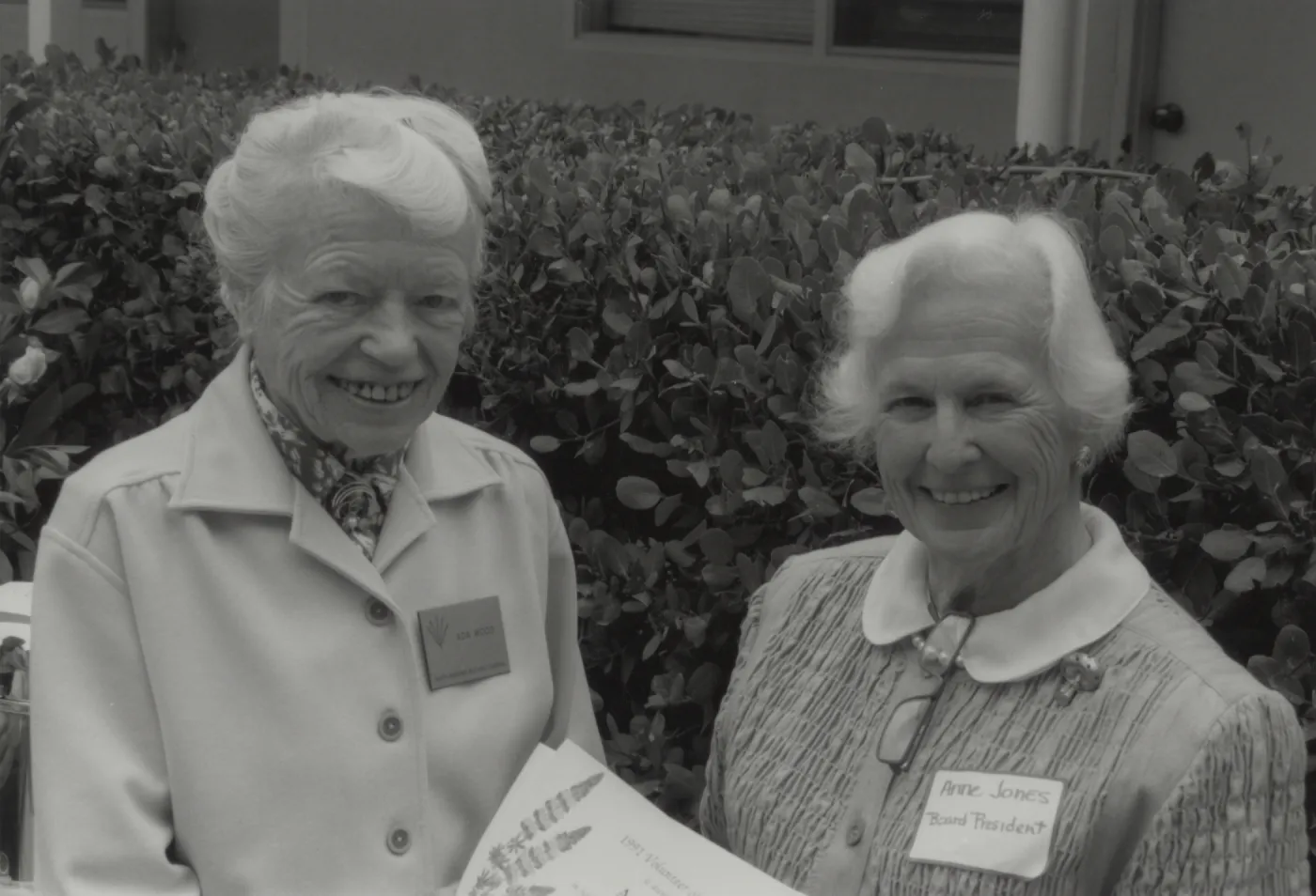 Ada Wood and Anne Jones
