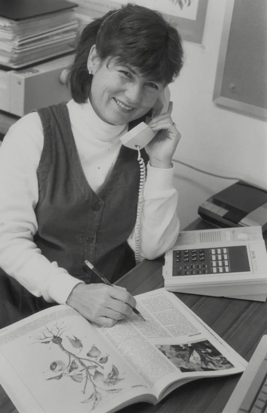 Linda Stirling, Master Gardener, on Helpline