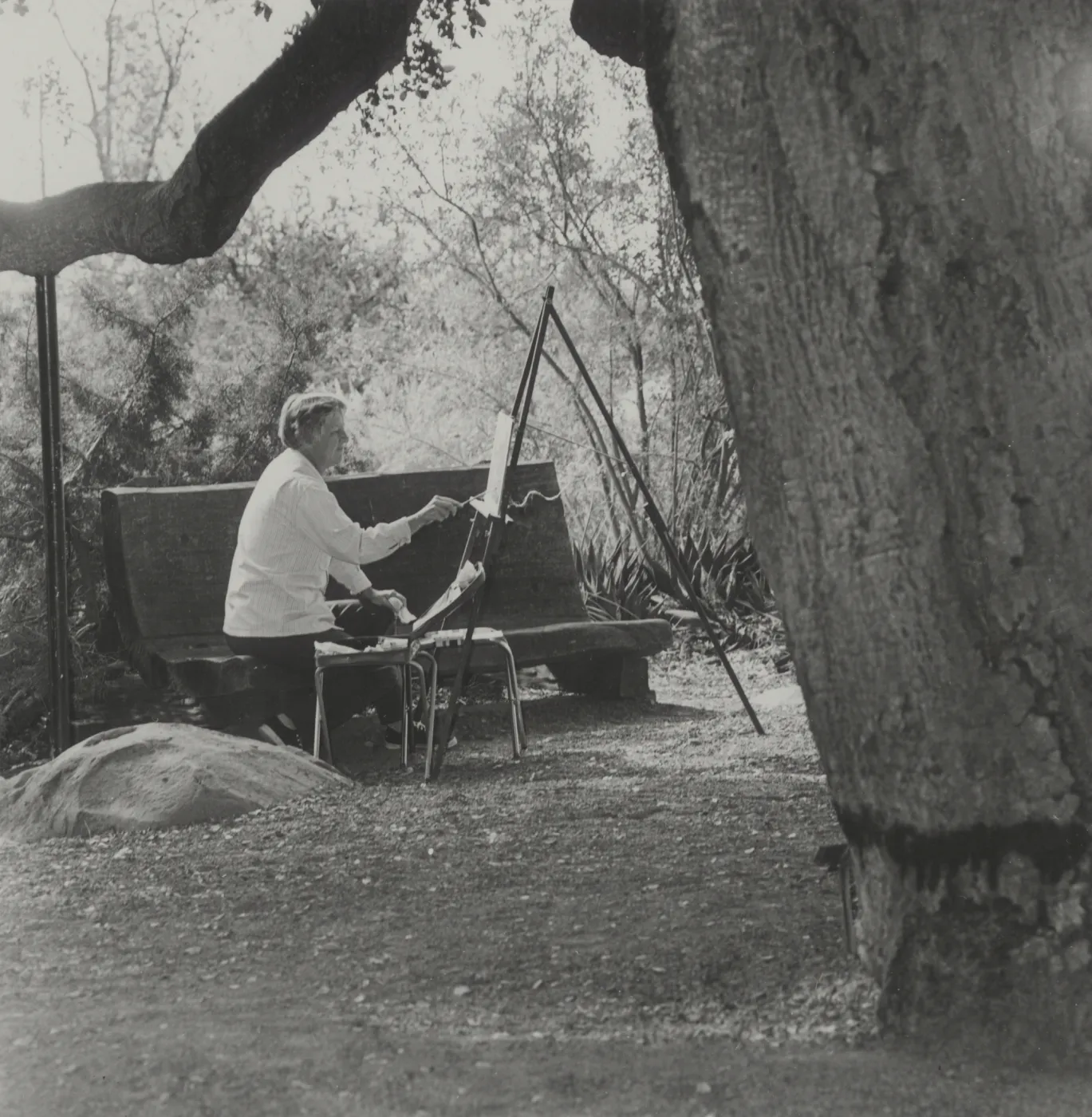 Artist in the Garden