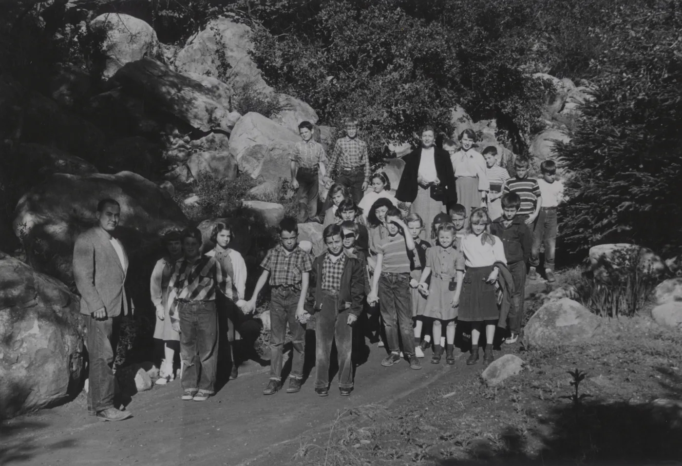 Montecito Union 3rd Grade class 1954, led by Jose Torres