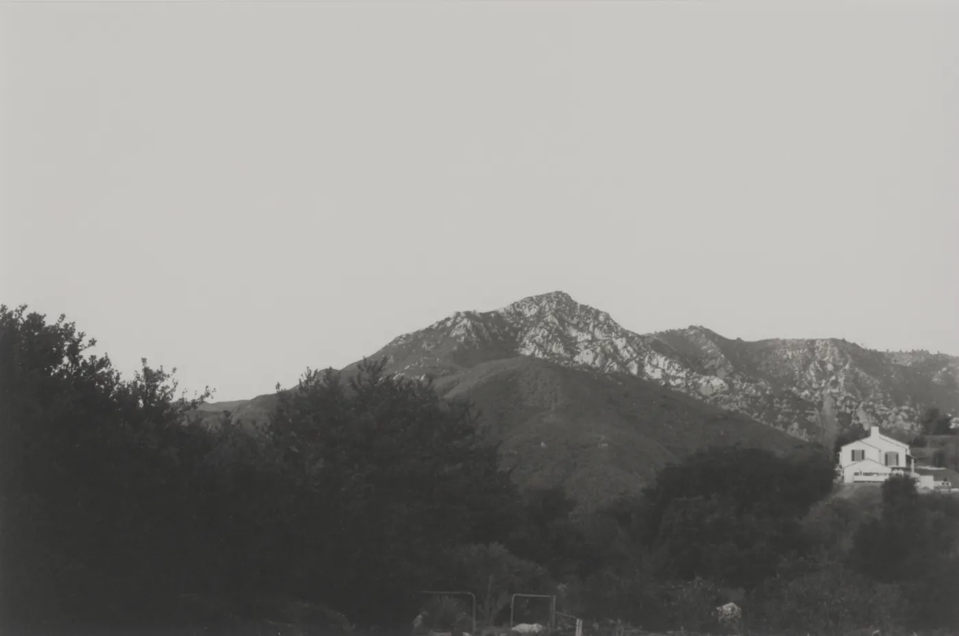 Arlington Peak from SBBG chip pile and Porter Trail
