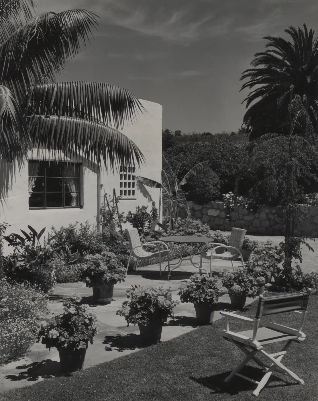 Outdoor living space, Hope Ranch