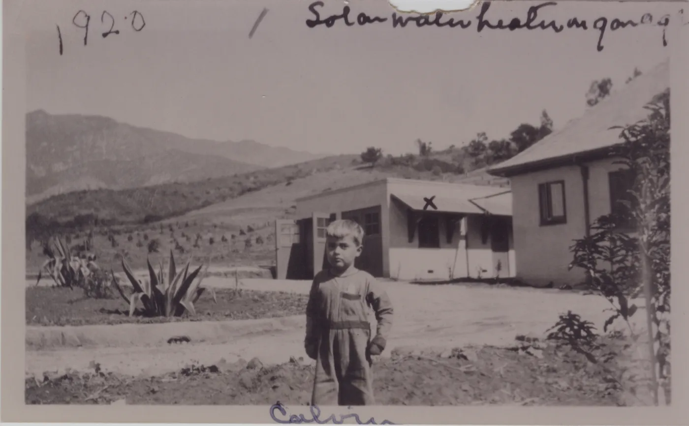 Historic photo of Hay Hill, Torocado Ranch, Calvin Yaggy 1920