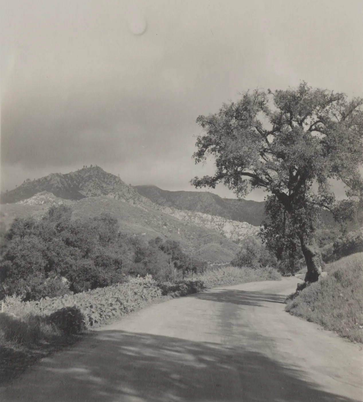 Mission Canyon Road, unpaved (historic)