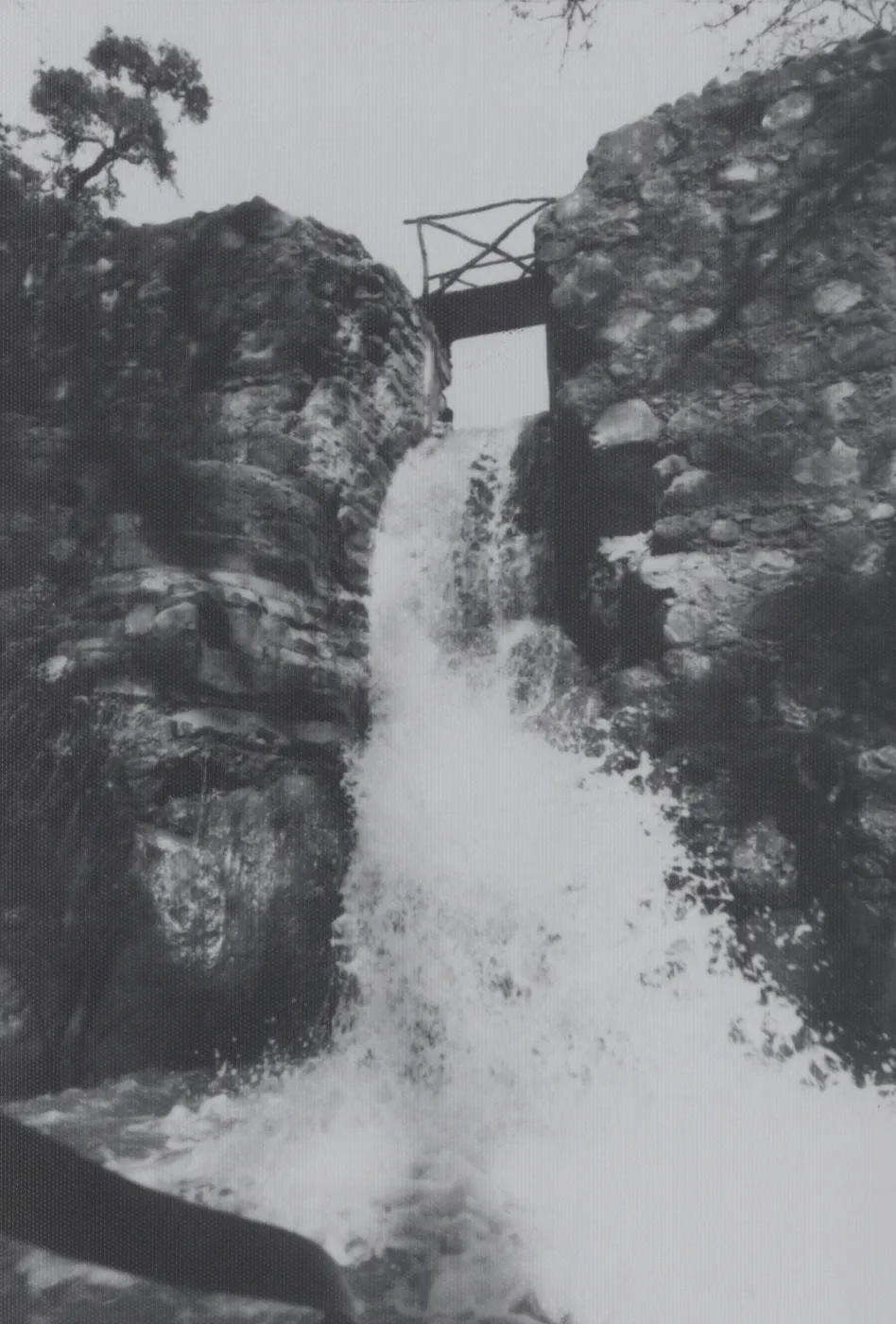 Mission Creek waterfall, Mission Dam