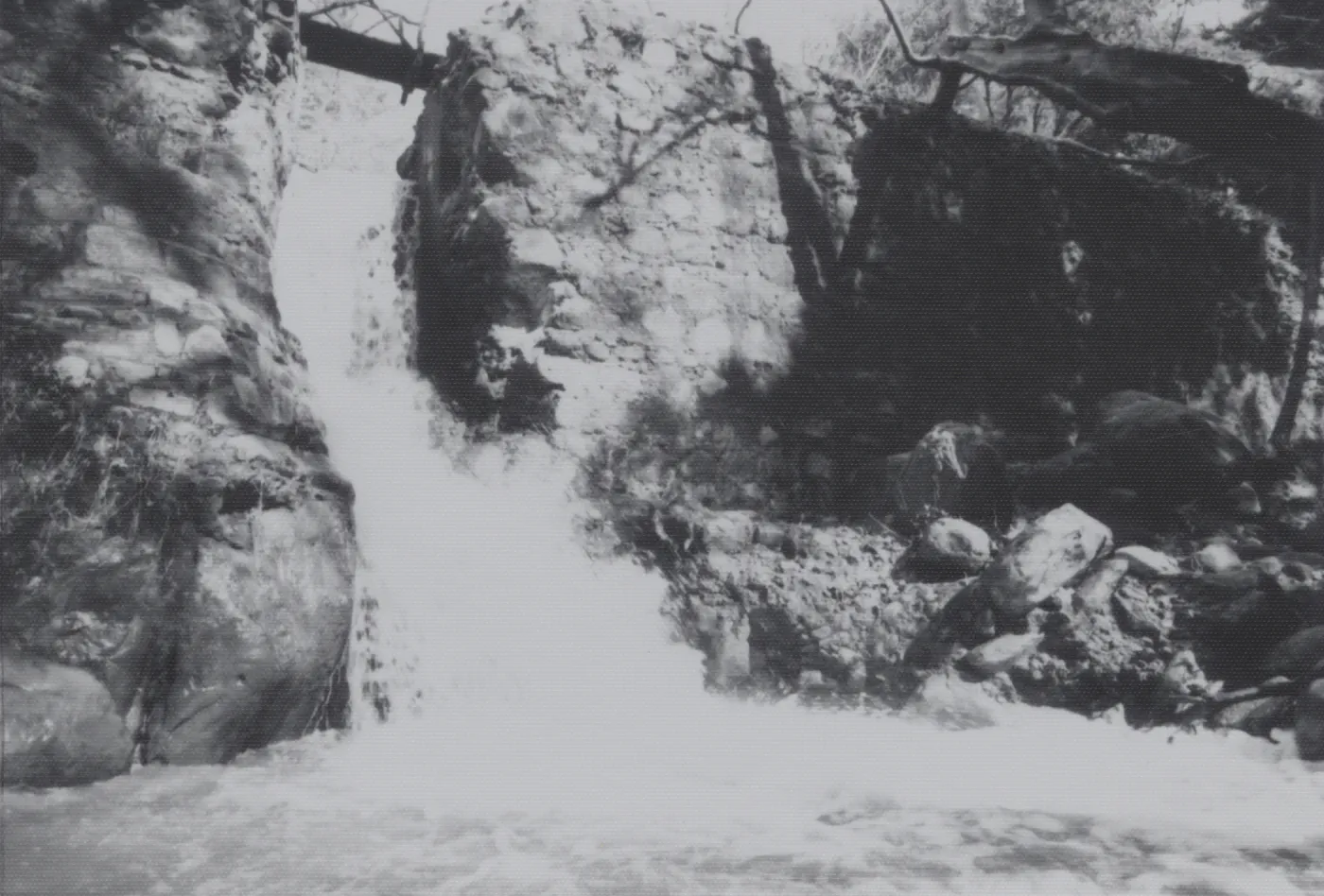 Mission Creek waterfall, Mission Dam