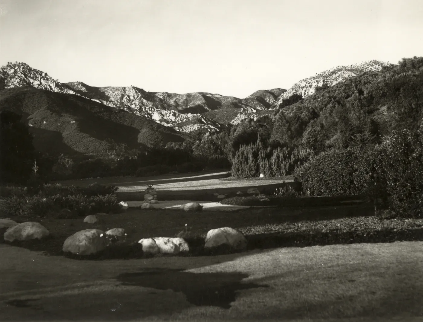 strawberry Meadow, 1940-1942, mountain view