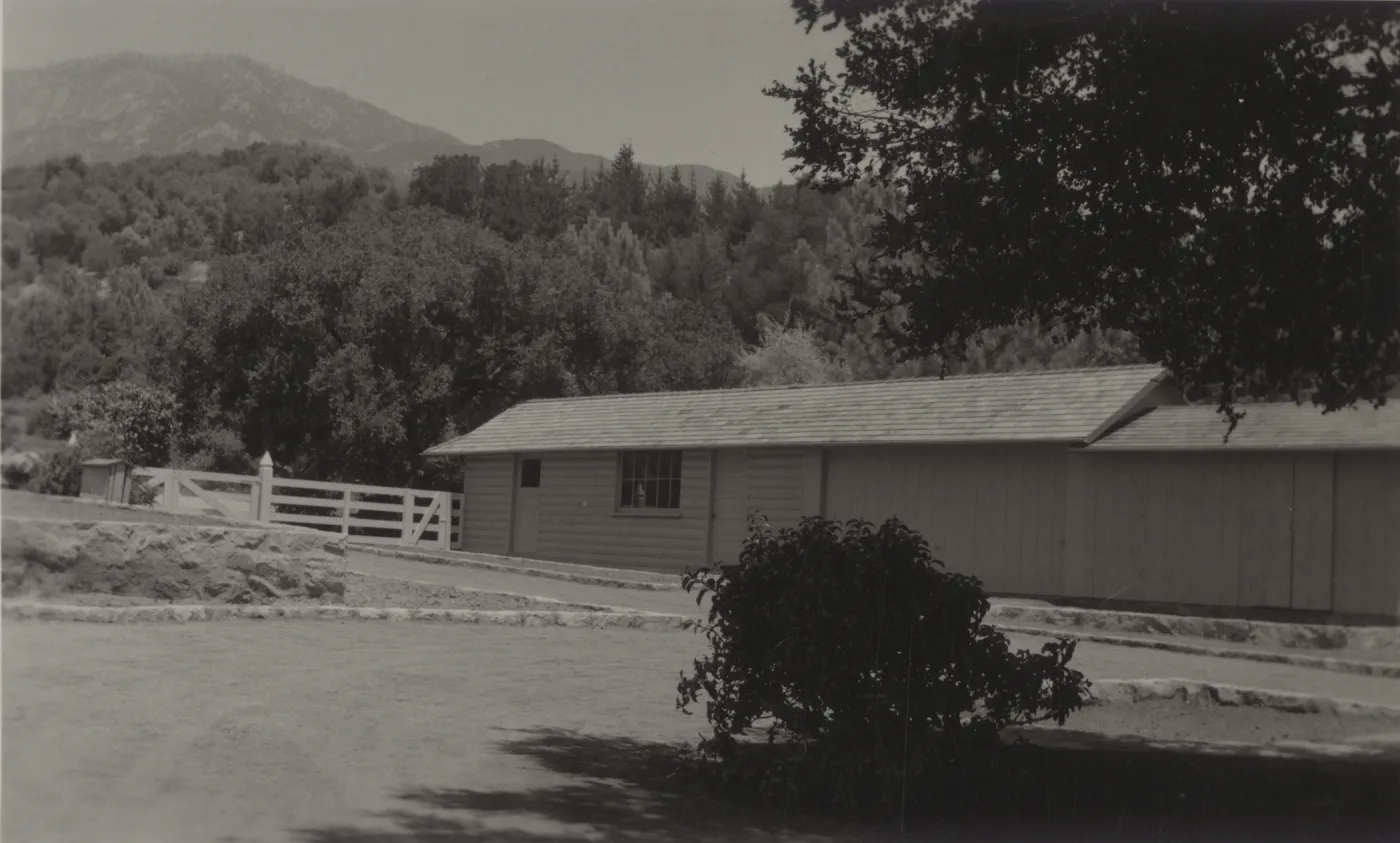 Tool shed (moved from other side of courtyard), 1943
