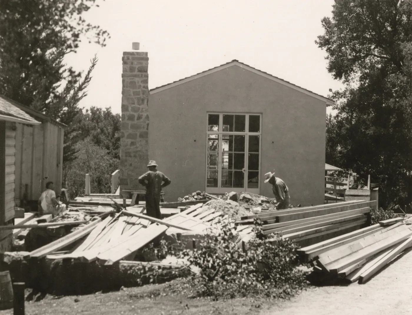 Blaksley Library, relocation of the Maintenance Shed to site of North Wing