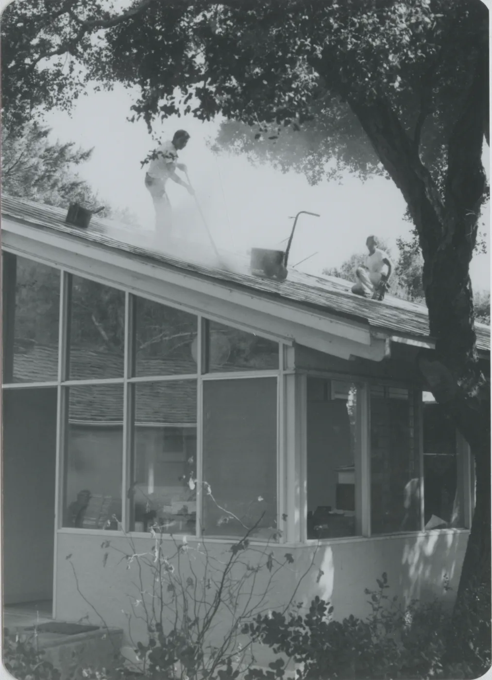 Blaksley Library, re-roofing the West Wing annex
