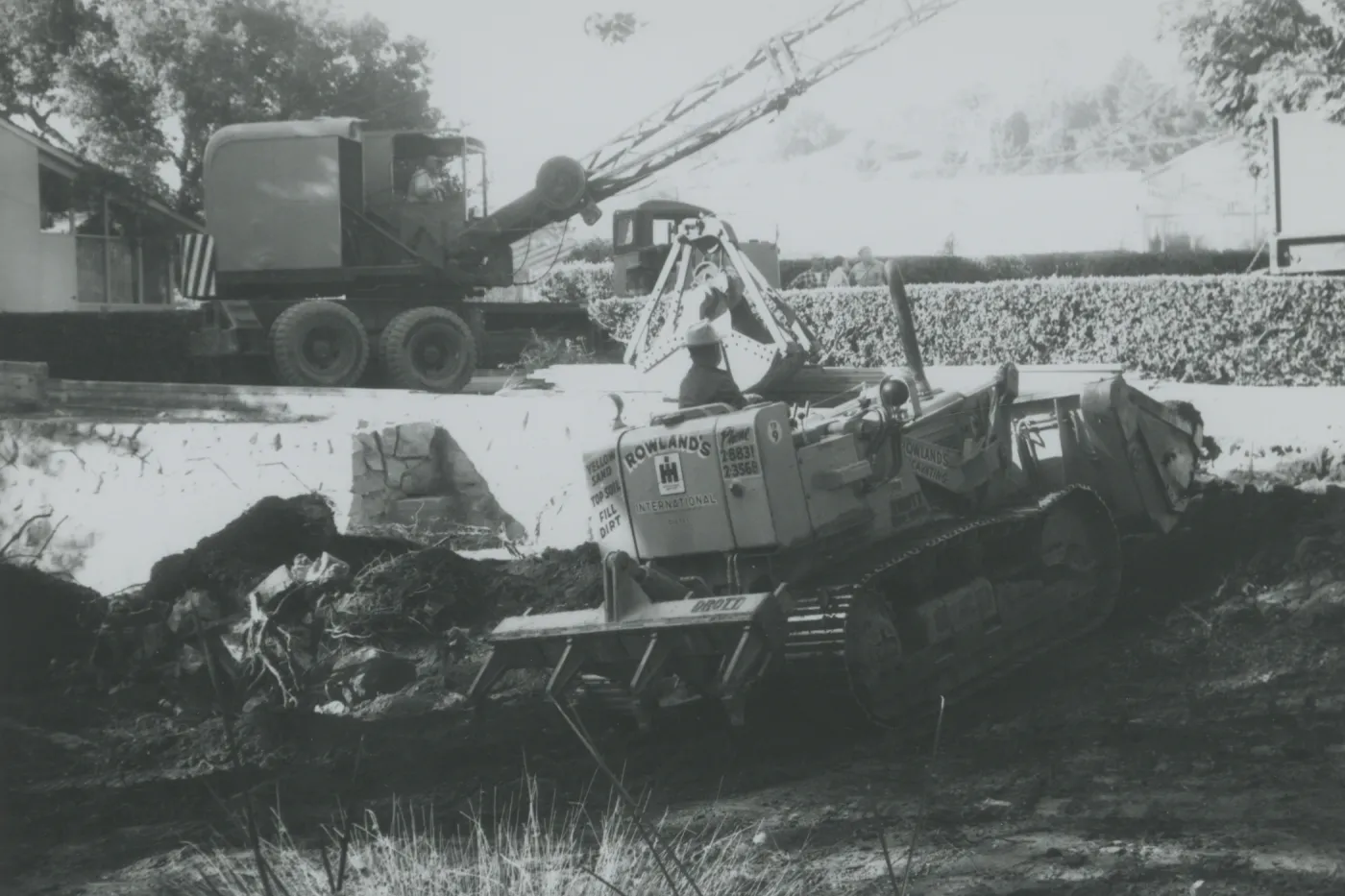 North Wing construction