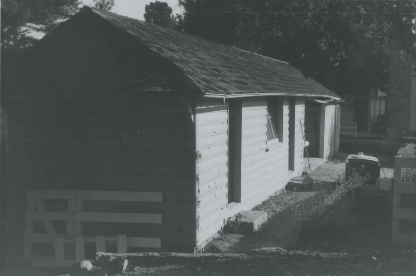 Miantenance Shed, prior to relocation to Hort Unit