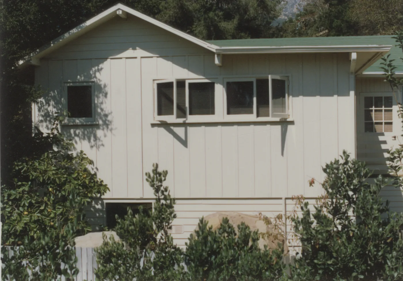 Cottage and garden