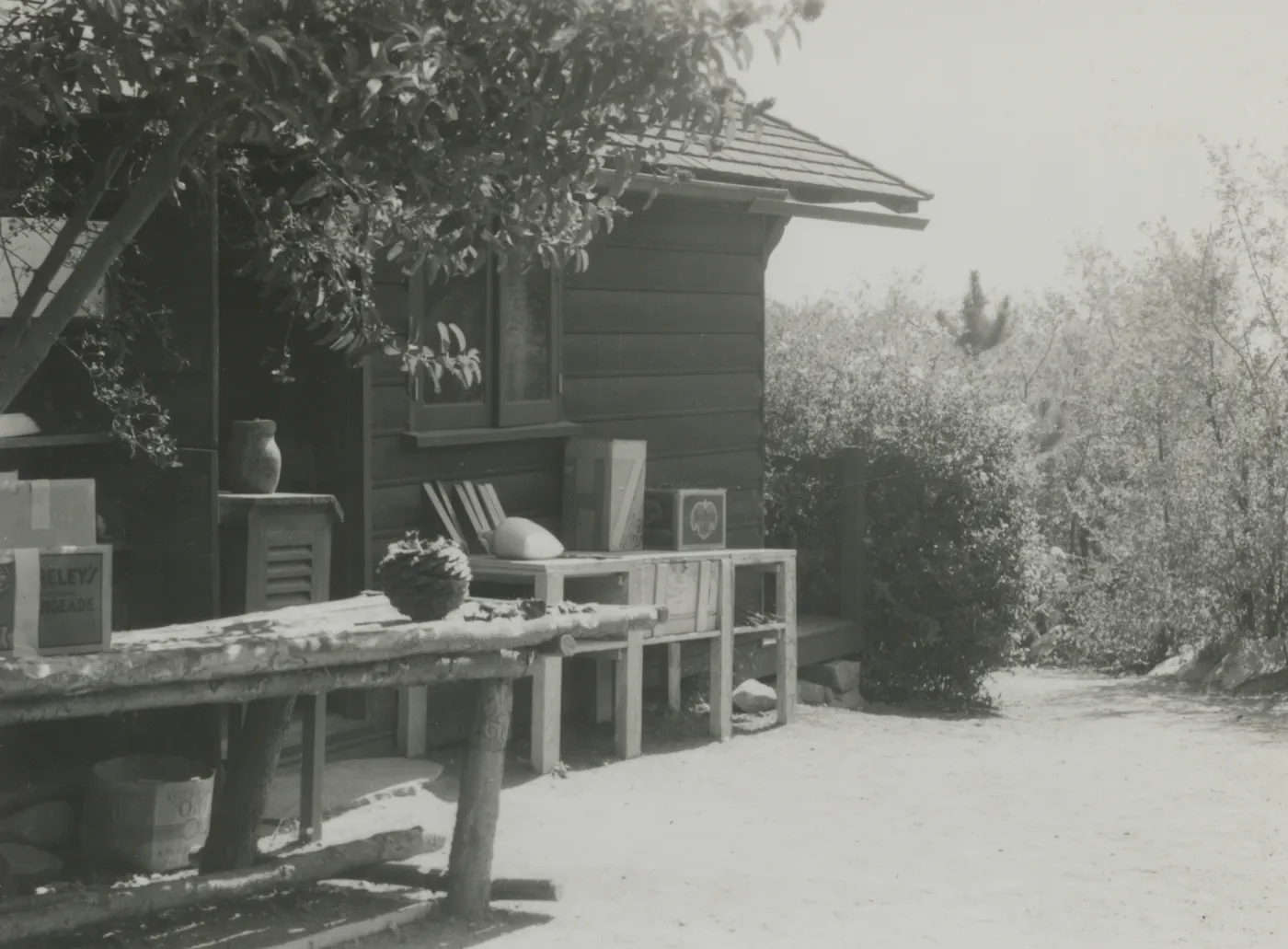 Garden administration center, old Office and Storage Room, 1937
