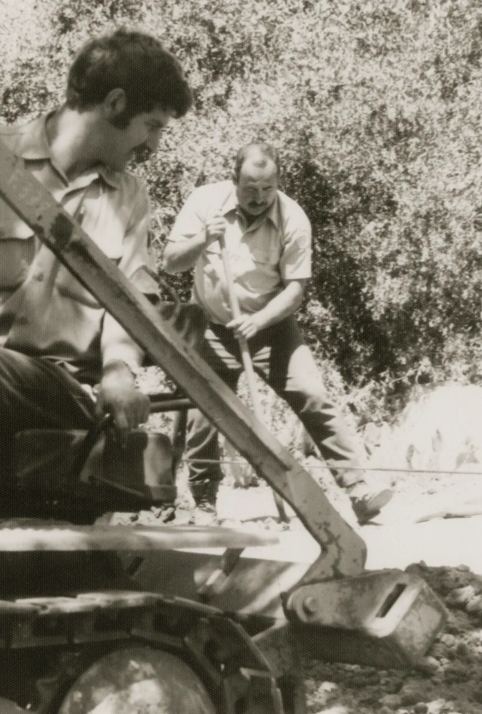 Garden Entrance, construction 1975