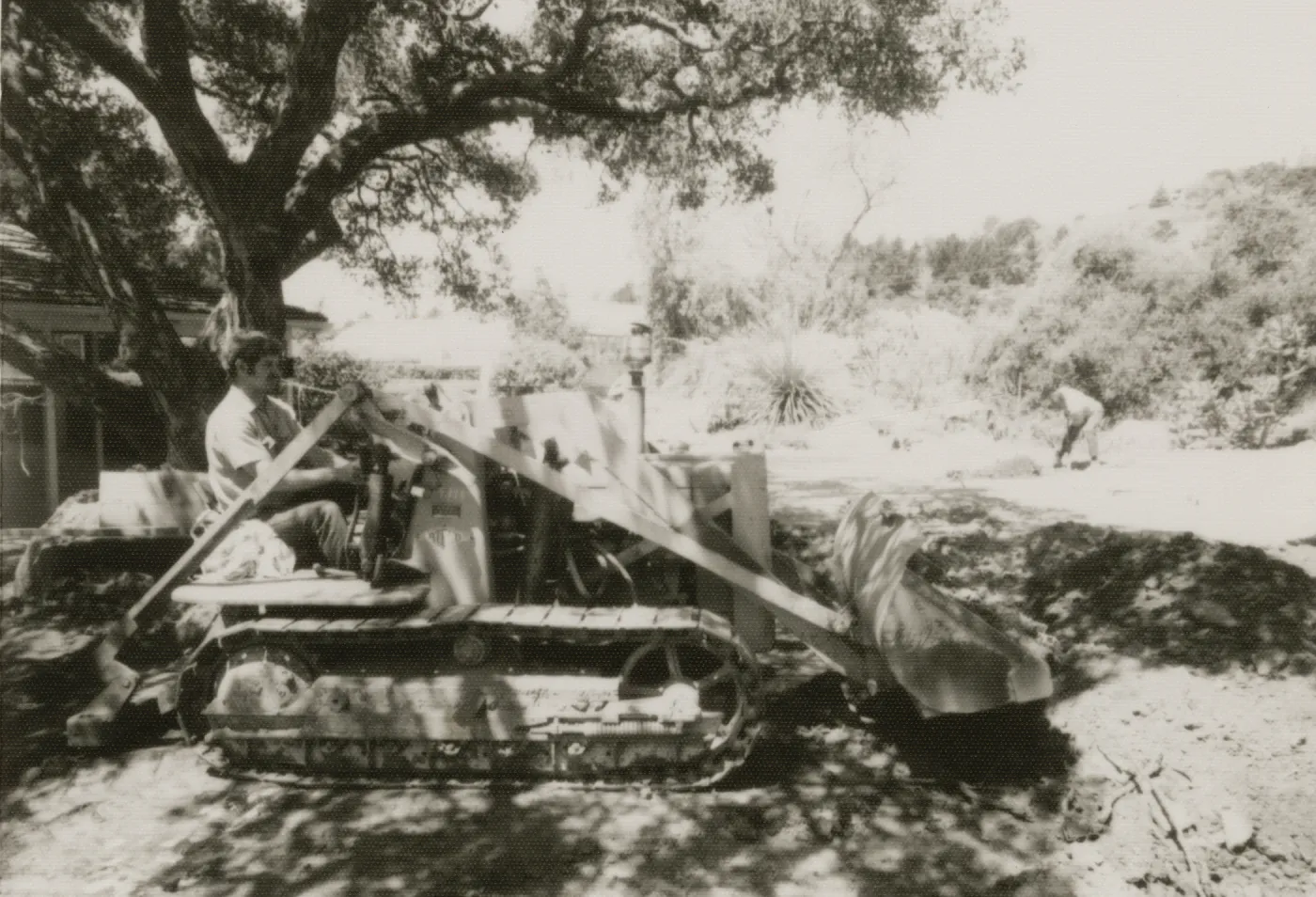 Garden Entrance, construction 1975