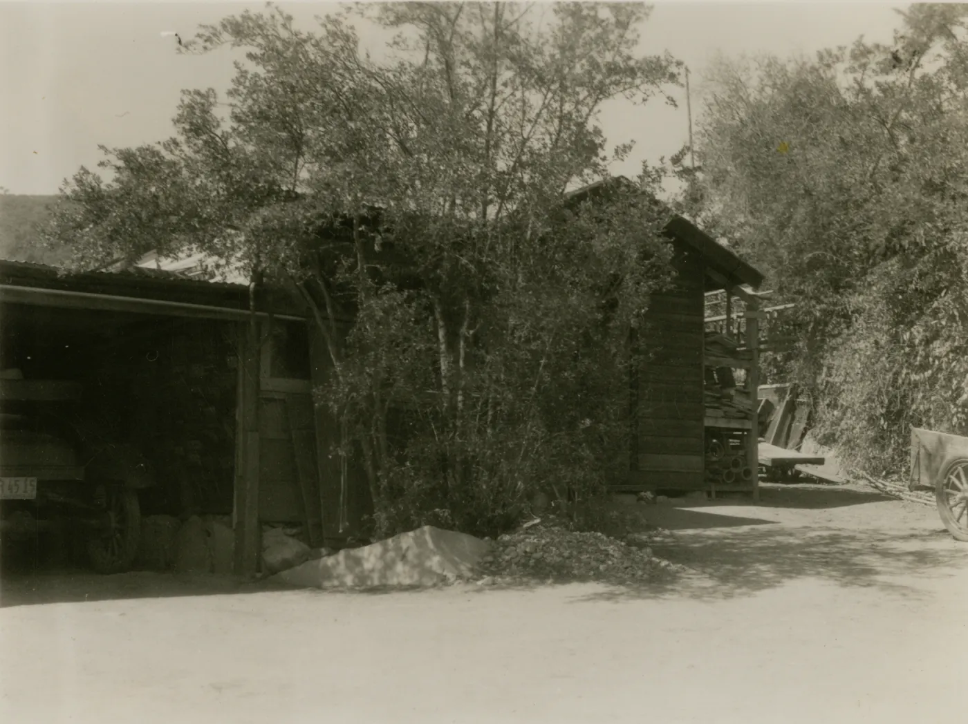 Garden building (Garage?), 1937