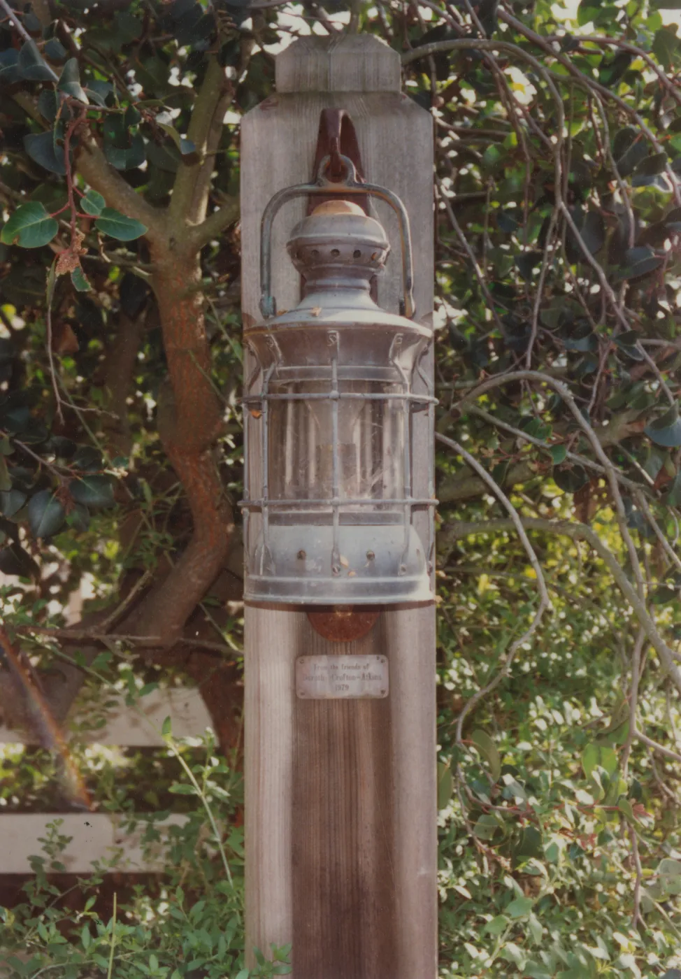 Dorothy Crofton-Atkins Lamppost, 1979, Courtyard (original location)