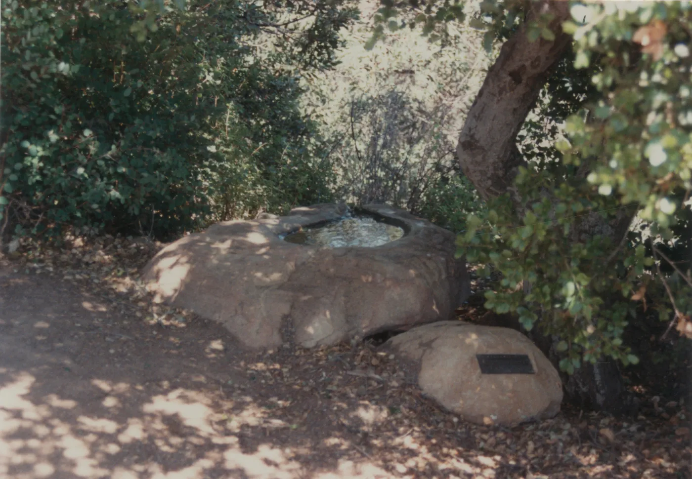 Carolyn De Laittre Water Basin, Porter Trail, 1982