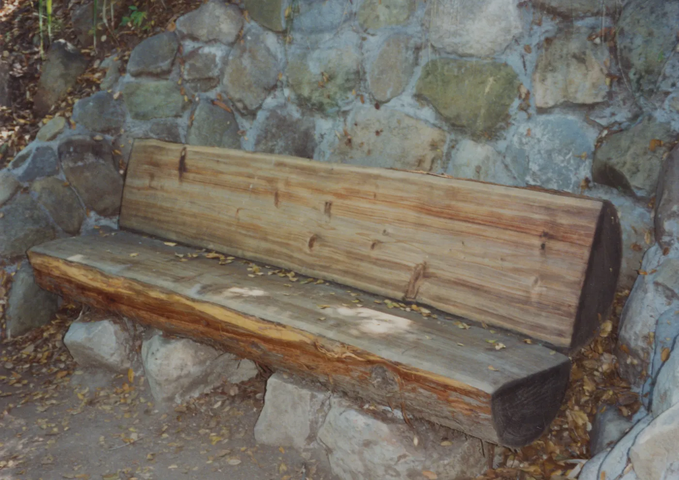 Robert O. Easton Bench, 1989, Island Section, Easton Aqueduct Trail