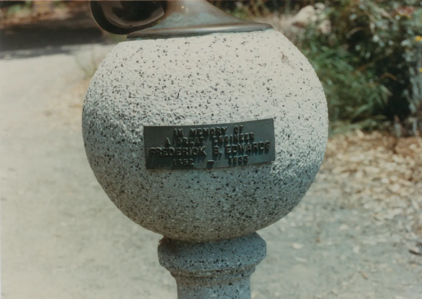 Frederick B. Edwards Sundial, 1958, Meadow