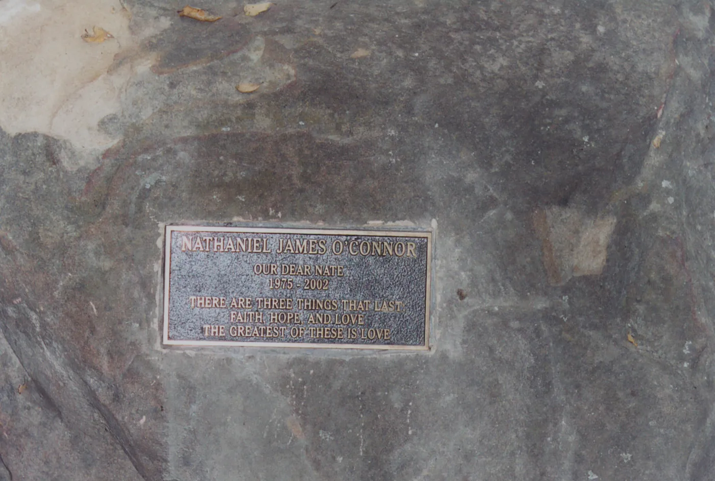 Nathaniel James O'Connor, drinking fountain, 2003