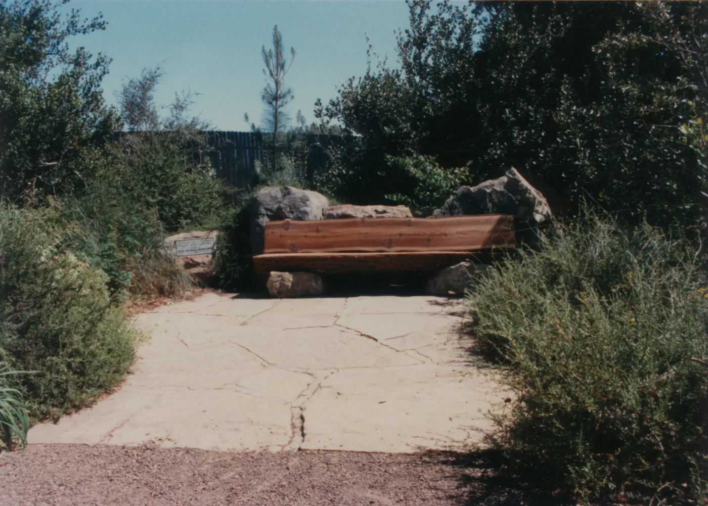 Mr. and Mrs. William Stratton Porter Bench (bench #64), Porter Trail