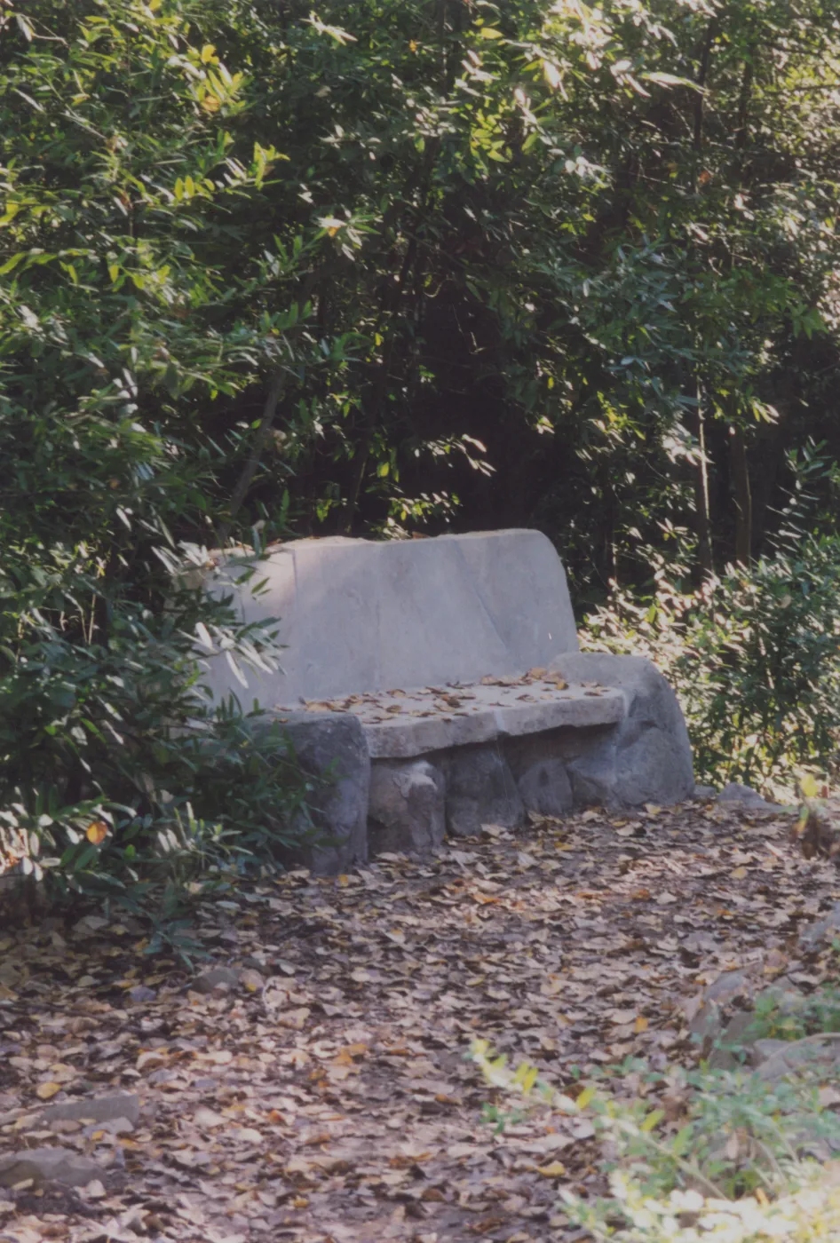 Evelyn Studebaker Bench, 2001, Island Section