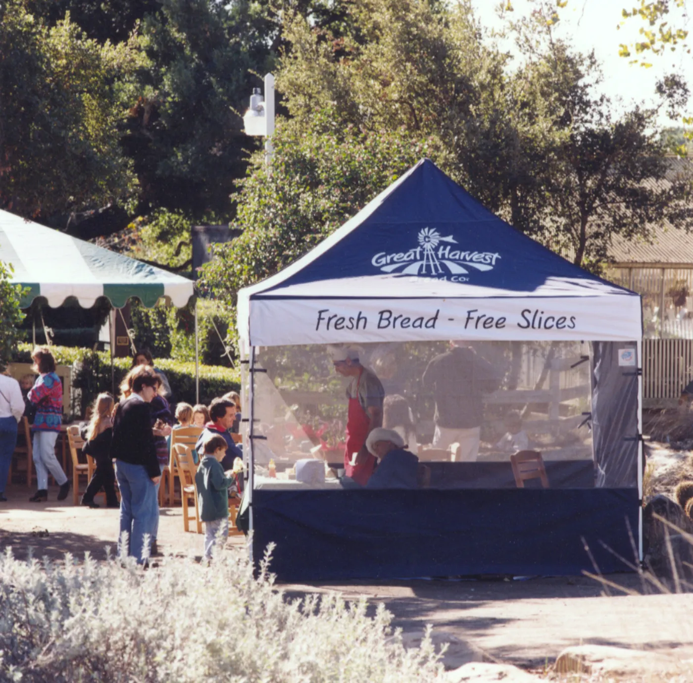 Winterfest, Great Harvest Bread booth