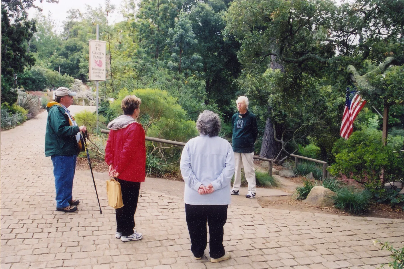Garden visitors
