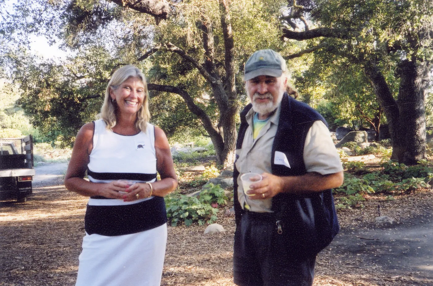 Nancy Johnson and Geege Ostroff